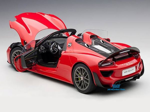 Xe Mô Hình Porsche 918 Spyder Weissach Package 1:12 Autoart ( Đỏ )