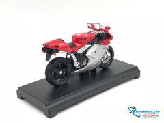 Xe Mô Hình MV Agusta F4S 1:18 Welly ( Đỏ )