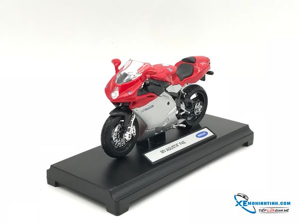 Xe Mô Hình MV Agusta F4S 1:18 Welly ( Đỏ )