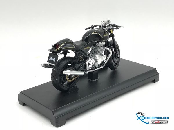 Xe Mô Hình NORTON COMMANDO 961 SE 1:18 Welly ( Đen )