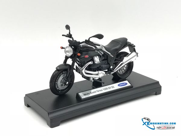 Xe Mô Hình MOTO GUZZI Griso 1200 8V SE 1:18 Welly ( Đen )