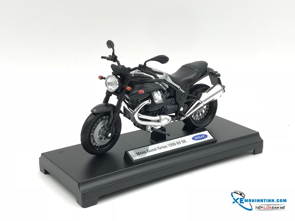 Moto Guzzi Griso 1200 8V SE Welly 1:18 Die-Cast Toy Collection Motorcycle Model1 