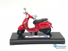 Xe Mô Hình VESPA 2017 GTS 125CC 1:18 Welly ( Đỏ )