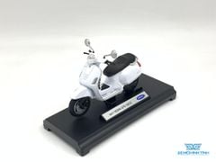 Xe Mô Hình Vespa 2017 GTS 125CC 1:18 Welly ( Trắng )