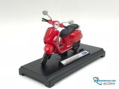 Xe Mô Hình VESPA 2017 GTS 125CC 1:18 Welly ( Đỏ )