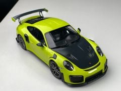 Xe Mô Hình Porsche 911 (911.2) GT2 RS 2018 1:18 Minichamps (Xanh Chuối)