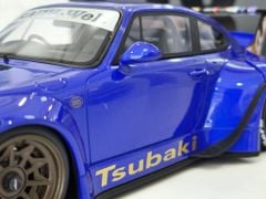 Xe Mô Hình Porsche RWB Tsubaki 1:18 GTSpirit (Xanh )