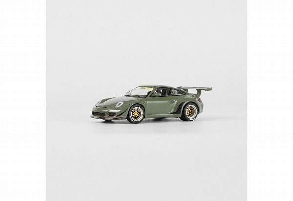 Xe Mô Hình Porsche RWB 997 1:64 1:64 Pop Race ( Dark Green )