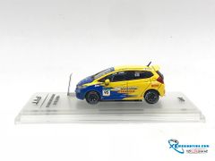 Xe Mô Hình Honda Fit 3 RS #95 Spoon Sports Super Taikyu 2015 1:64 Inno ( Vàng )