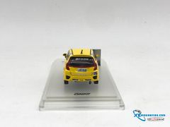 Xe Mô Hình Honda Fit 3 RS #95 Spoon Sports Super Taikyu 2015 1:64 Inno ( Vàng )