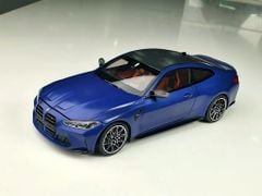 Xe Mô Hình BMW M4 - 2020 1:18 MiniChamps (Blue Metallic)
