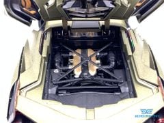 Xe Mô Hình Lamborghini Sían FKP 37 1:18 Bburago ( Xanh )