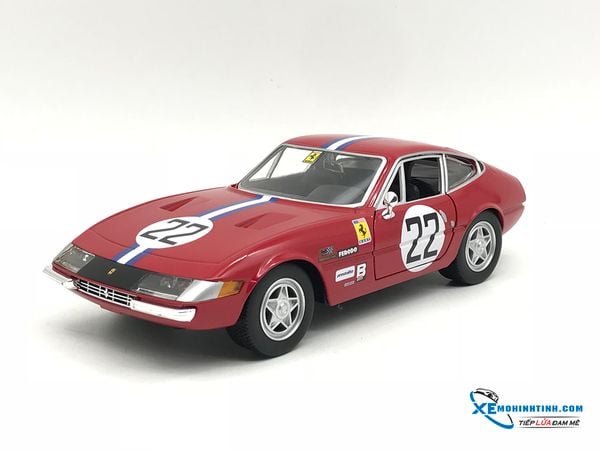 Xe Mô Hình Ferrari 365 GTB4 1:24 Bburago ( Đỏ )