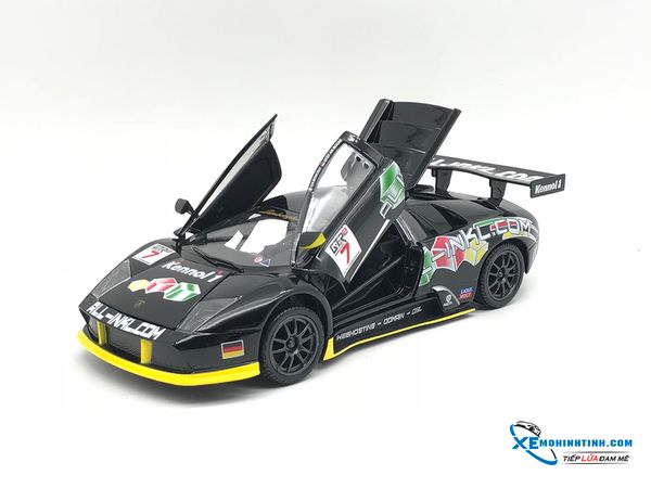 Xe Mô Hình Lamborghini Murcielago FIA GT 1:24 Bburago ( Đen )