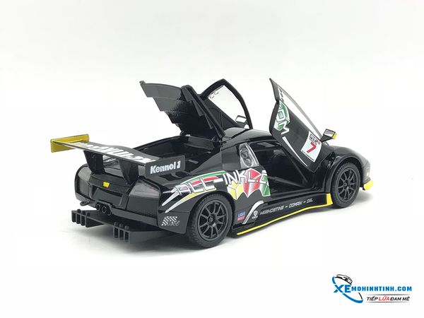 Xe Mô Hình Lamborghini Murcielago FIA GT 1:24 Bburago ( Đen )