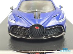 Xe Mô Hình Bugatti Divo 1:64 Bburago ( Xanh Nhám)