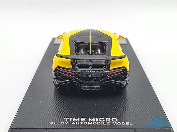 Xe Mô Hình Bugatti Divo 1:64 Bburago ( Vàng )