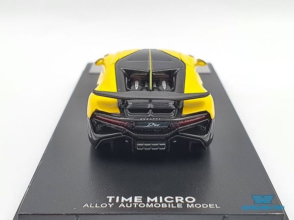 Xe Mô Hình Bugatti Divo 1:64 Bburago ( Vàng )