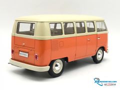 Xe Mô Hình Volkswagen T1 Bus 1963 1:18 Welly ( Đỏ )