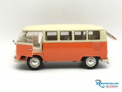 Xe Mô Hình Volkswagen T1 Bus 1963 1:18 Welly ( Đỏ )