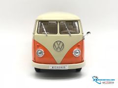 Xe Mô Hình Volkswagen T1 Bus 1963 1:18 Welly ( Đỏ )