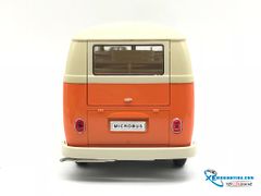 Xe Mô Hình Volkswagen T1 Bus 1963 1:18 Welly ( Đỏ )