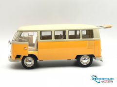 Xe Mô Hình Volkswagen T1 Bus 1963 1:18 Welly ( Vàng )