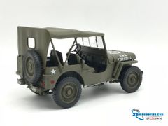 XE MÔ HÌNH XE JEEP WILLYS mui cứng 1:18 WELLY