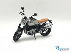 Xe Mô Hình BMW R nineT Scrambler 1:12 Maisto ( Bạc )