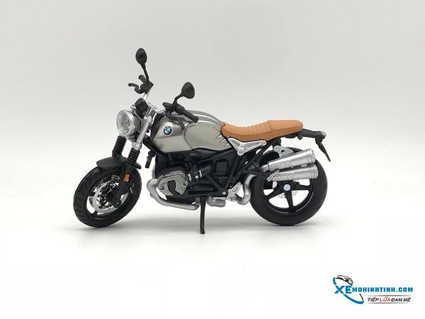 Xe Mô Hình BMW R nineT Scrambler 1:12 Maisto ( Bạc )