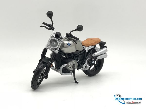 Xe Mô Hình BMW R nineT Scrambler 1:12 Maisto ( Bạc )