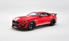 Xe Mô Hình FORD Mustang Shelby GT500 2020 Race Red Car Model Collection Car 1:18 GTSpirit ( Đỏ )