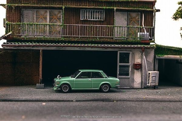 Xe Mô Hình Datsun 510 Light Green 1:64 Tarmac Works