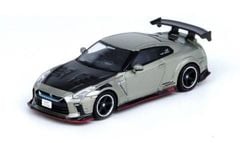Xe Mô Hình Nissan GT-R (R35) Top Secret Malysia 2024 1:64 INNO ( Xanh mạ )