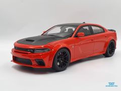 Xe Mô Hình Dodge Charger SRT Hellcat Red Eye in Go Mango Limited Editon 1:18 GTSpirit (Cam Đen)