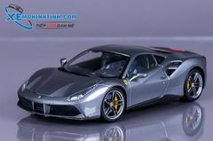 XE MÔ HÌNH FERRARI 488 GTB 1:18 BBURAGO SIGTATURE SERIES (XÁM)