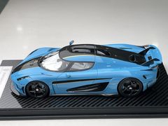 Xe Mô Hình Koenigsegg Regera 1:18 FrontiArt ( Xanh Dương )