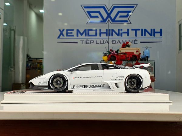 Lamborghini Murcielago Works Project Liberty Walks LP670 1:18 LP*Performance ( Trắng Nhám ) (8/20)