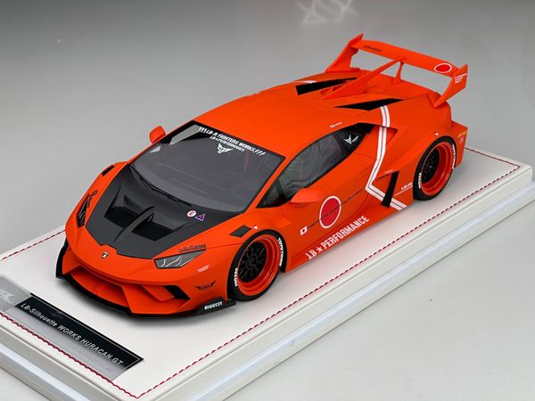 Xe Mô Hình LB-Silhouette WORKS Huracan GT Battle 1:18 IVY ( Cam )