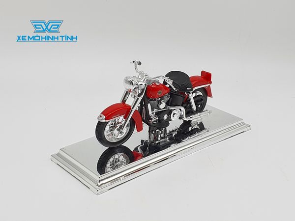 XE MÔ HÌNH HARLEY DAVIDSON 1958 FLH Duo Glide 1:18 MAISTO (ĐỎ)