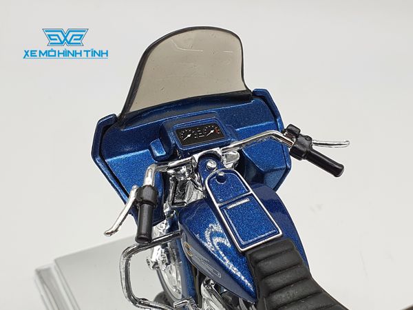 XE MÔ HÌNH HARLEY DAVIDSON 1980 FLT Tour Glide 1:18 MAISTO (XANH)