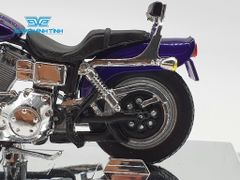 Xe Mô Hình Harley Davidson 2001 Fxdwg Dyna Wide Glide 1:18 Maisto (Tím)