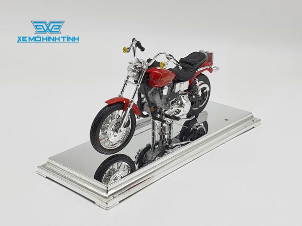 XE MÔ HÌNH HARLEY DAVIDSON FXDL Dyna Low Rider 1:18 MAISTO (ĐỎ)