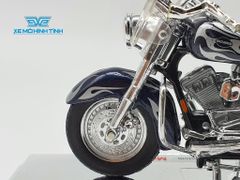 XE MÔ HÌNH HARLEY DAVIDSON 2002 FLHRSEI CVO Custom 1:18 MAISTO (XANH ĐEN)