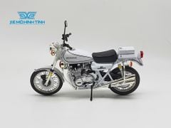 XE MÔ HÌNH KAWASAKI 750 RS-P POLICE 1:12 JOYCITY (TRẮNG)