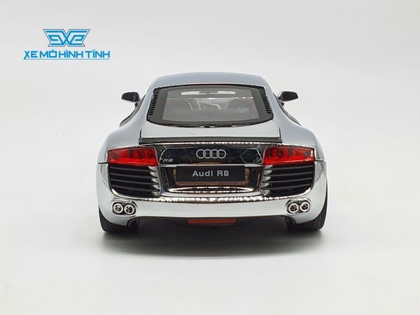 XE MÔ HÌNH AUDI R8 1:24 WELLY (CROM)