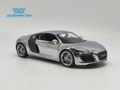 XE MÔ HÌNH AUDI R8 1:24 WELLY (CROM)