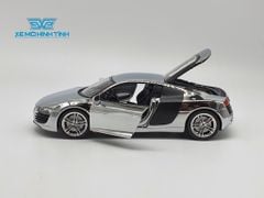 XE MÔ HÌNH AUDI R8 1:24 WELLY (CROM)