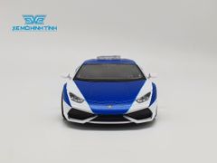 Xe Mô Hình Lamborghini Huracan Lp610-4 Police 1:24 Maisto (Trắng Xanh)