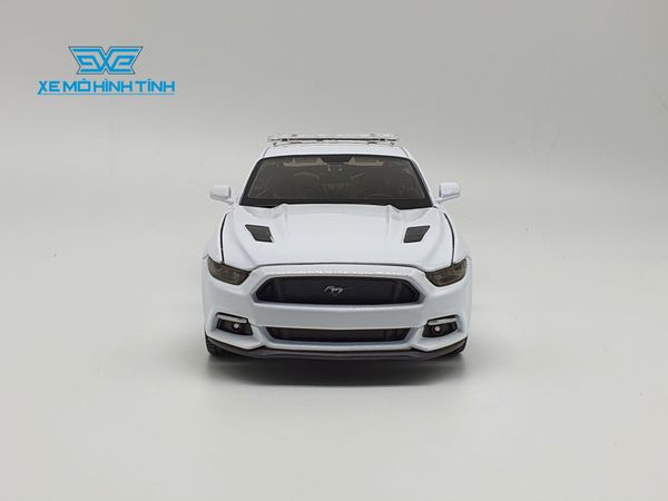 Xe Mô Hình Ford Mustang Gt Police 2015 1:24 Maisto (Trắng)